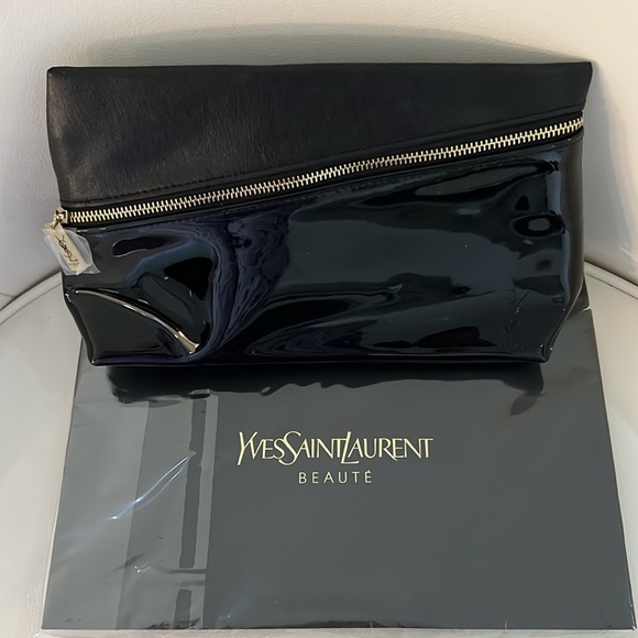 YVES SAINT LAURENT BEAUTE  Black Clutch Bag - Picture 6 of 6